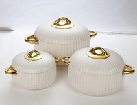 Récipient de nourriture thermique en acier inoxydable ABS + conteneur de boîte à lunch isolé réchauffeur d'aliments HOT POT ensemble de réchauffeur de nourriture 1.0/2.0/3.5L