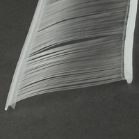 Épingle à étiquette fine en forme de D de haute qualité en plastique nylon et PP pour vêtements chaussures sacs-à utiliser avec des accessoires de vêtement de pistolet à étiquette