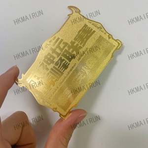 Cartes de visite professionnelles en acier inoxydable noir personnalisées et bon marché - Product Image 2