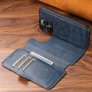 Étui de téléphone SUTENI pour <span class=keywords><strong>iPhone</strong></span> 17 Pro Max, coque magnétique à chargement sans fil, support portefeuille avec porte-cartes en similicuir, compatible 16 Plus 15 - Product Image 1