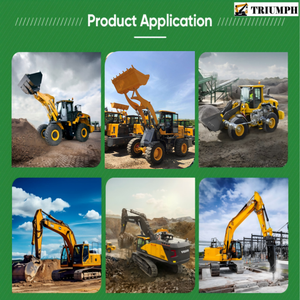 Tùy chỉnh nhà máy giá chất lượng cao xây dựng các bộ phận máy móc bánh xe trung tâm cho máy xúc/dưới bánh xe vỏ - Product Image 5