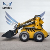 Chargeuse compacte agricole sur roues NIMBUS compatible avec plusieurs accessoires