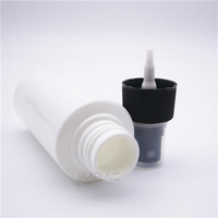 Flacon pulvérisateur de brume corporelle déodorante rond opaque vide de 100 ml en plastique, vente en gros