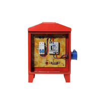 Boîte de prise de courant extérieure en acier pour chantier temporaire, circuit unique 32A 220V, boîte de prise antidéflagrante (YINGTAI)
