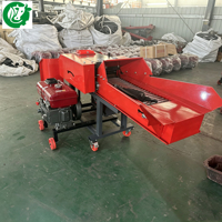 Nouvelle Hacheuse de Fourrage Agricole à Essence Emperor, 3,5 Tonnes par Heure, 7,5 CV, Démarrage Manuel pour Herbe, Paille et Fourrage