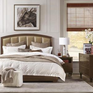 Base de Cama King Size de Madera Maciza Americana con Almacenamiento en el Pie de Cama, Plataforma Simple para Dormitorio Principal - Product Image 2