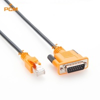 Cable D-Sub DB15 Macho a RJ45 Compatible con Cisco CAB-E1-PRI 72-1225-01 E1 ISDN PRI para Servidor y Router