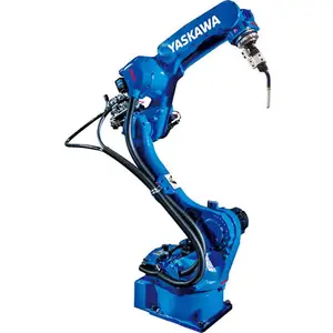 Yaskawa AR1440หุ่นยนต์เชื่อมอัตโนมัติ6แกนรวดเร็วและแม่นยำพร้อมตัวควบคุมหุ่นยนต์ YRC1000หุ่นยนต์อาร์ค