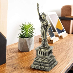 Maquette Métallique <span class=keywords><strong>Paris</strong></span> pour Décoration Intérieure, Souvenir en Métal, Cadeau Décoratif, Teinte Cuivre, pour Amis, Fournitures de Fête New York City - Product Image 5