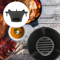 Gril de table Offre Spéciale en fonte Gril à charbon de bois Style japonais Hibachi Grill Portable Barbecue Poêle Net