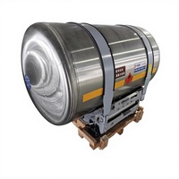 Nuevo Cilindro Criogénico para Vehículos de GNL CDPW950-1350-1.45MPa, Cilindro de Gran Diámetro para Camiones de Servicio Pesado, de Largo Alcance y Alta Seguridad