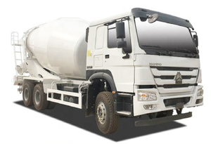Camion malaxeur à béton Sinotruk 6x4 diesel à transmission manuelle 8CBM avec 4 essieux - Vente directe d'usine - Product Image 5