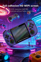 Console de jeu portable QBUY X95 Pro, écran 3,5 pouces, Android 9, résolution 640x480, batterie 3000 mAh, WiFi, émulateur de jeux rétro classiques