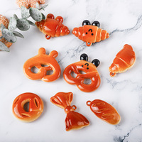 Perles de pain Kawaii mignon Baguette Simulation alimentaire beignets français beignets biscuits Croissants perles