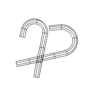 छुट्टियों के सजावटी मालवनाथ फ्रेम रिंग, छुट्टियों क्रिसमस की माल। धातु राउंड रिंग - Product Image 4