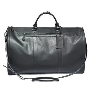 Suit Bag Travel Wholesale Suit Cover Tote Bag Luxury Duffel Bag High Quality Vegan Leather Suit Garment Bags For Travel