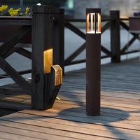 Lampu Taman LED Luar Ruangan Berkualitas Baik 12W IP65, Tahan Air, Sorot 360 Derajat untuk Halaman