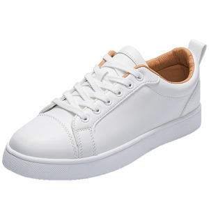 Zapatillas de Cuero Casuales para Hombre de Alta Calidad, Transpirables, Impermeables, con Aumento de Altura, Cierre de Cordones, Tendencia de Moda Veraniega - Product Image 1