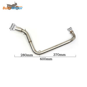 ท่อไอเสียสําหรับ Honda <span class=keywords><strong>MSX</strong></span> <span class=keywords><strong>125</strong></span> ใต้เบาะท่อไอเสียด้านหน้า MSX125 ท่อไอเสียข้อศอกท่อ 2012 2013 2014 <span class=keywords><strong>2015</strong></span> - Product Image 3