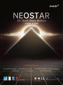 แผงโซลาร์เซลล์ Aiko Neostar 2p A-mah54mw 450-485w Aiko Solar 450 455 460 465 470 475 480 485 วัตต์ Aiko Solar N-type Abc Black Pv AIKO-A-MAH54Mw - Product Image 6