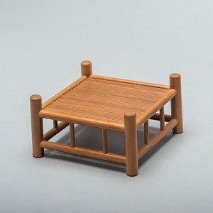 Mini Soporte de Bambú para Plantas de Escritorio, Uso Interior, para Plantas Verdes y Mesa de Té Zen - Product Image 4
