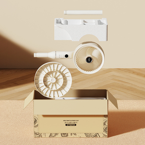 도매 고품질 스마트 리모컨 냉풍 전기 스탠드 선풍기 가정용 공기 순환 페데스탈 선풍기 - Product Image 6