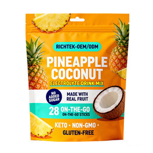 Supplemento di nutrizione sportiva di vendita calda senza aggiungere zucchero realizzato con tutti gli ingredienti naturali polvere di miscela elettrolitica - Product Image 6