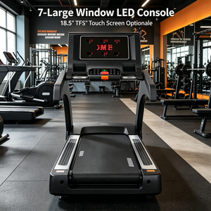 เครื่องออกกำลังกายวิ่งไฟฟ้า K-FIT SC Grade Commercial Motorized GS-160 ระดับมืออาชีพ สำหรับยิม พร้อมพื้นวิ่งกว้าง รับผลิตแบบ OEM ขายส่ง GS-160 Mix - Product Image 5