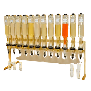 Aceite Esencial GOLD de USA Stock, 12 Botellas de 375 ml, Tapas de Corona, Dispensadores de Perfume de Vidrio, Máquinas para Llenar Perfume, Decoración para Bodas - Product Image 1