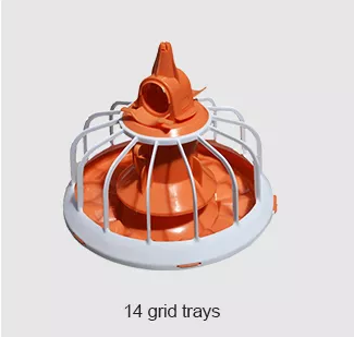 Poultry Farming Automatic Chicken Feeding Pan System Broiler Breeder Feeding Line