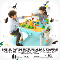 MTXFUN Ensemble de blocs de construction éducatifs STEM multifonctionnels avec blocs créatifs en plastique pour bâtiments modernes
