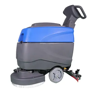 C460S Battery 40L Floor Sweeper Squeegee Reverse Timber Epoxy Tile Floor Washing Machine