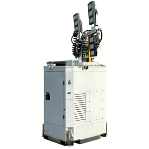 Torre de Iluminación Portátil con Generador Diésel Perkins de 200L, 9m, 6KW, 4x500W LED para Obras Viales - Product Image 1