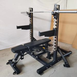 Sistema de Rack Multifuncional Compacto para Ejercicio <span class=keywords><strong>en</strong></span> Apartamentos, Banco de Pesas Inclinable y Declinable - Product Image 2