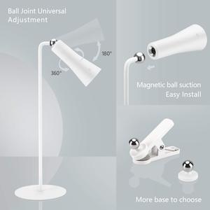 4 1 thân thiện với môi Modular LED bàn đèn từ có thể tháo rời cảm ứng thay đổi độ sáng không dây bảng đèn kẹp cho phòng ngủ tường đọc sách - Product Image 4