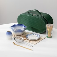 Bol à matcha en céramique gaufré, support pour fouet à thé, bec verseur rose pêche, kit de thé matcha, fouet à matcha en bambou, outils à matcha