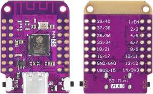 Carte <span class=keywords><strong>Mini</strong></span> ESP32 <span class=keywords><strong>S2</strong></span> Haute Performance Aismartlink ESP32 S2FN4R2 4 Mo Flash Type C Module de Développement Embarqué Compact - Product Image 3