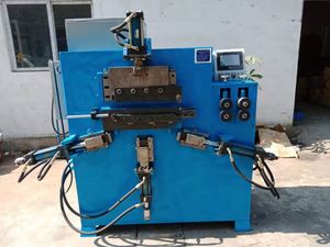 Machine automatique de cintrage d'anneaux en acier inoxydable avec PLC et moteur de pompe, composants essentiels pour la production de crochets et de boucles de fil - Product Image 2