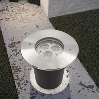 Lumière de parking souterrain IP67 3W COB LED, lampe de chemin encastrée en acier inoxydable 304 316, DC 12V 24V, éclairage de marche pour terrasse