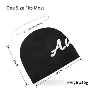 Bonnet Skully de Haute Qualité <span class=keywords><strong>Noir</strong></span> avec Doublure en Satin, Bonnet Élastique pour Cyclisme, Casquette de Vélo pour Hommes et Femmes - Product Image 3