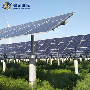 長期地上設置プロジェクト向けのカスタム設計ソーラースチール構造物　単柱地上設置システム - Product Image 4