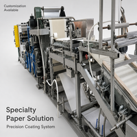 Machine à papier anti-contrefaçon à retour sur investissement rapide 1092 mm 1,5-3T/J, en pâte de bois vierge, avec filigrane de haute précision pour billets de banque et papier de billetterie