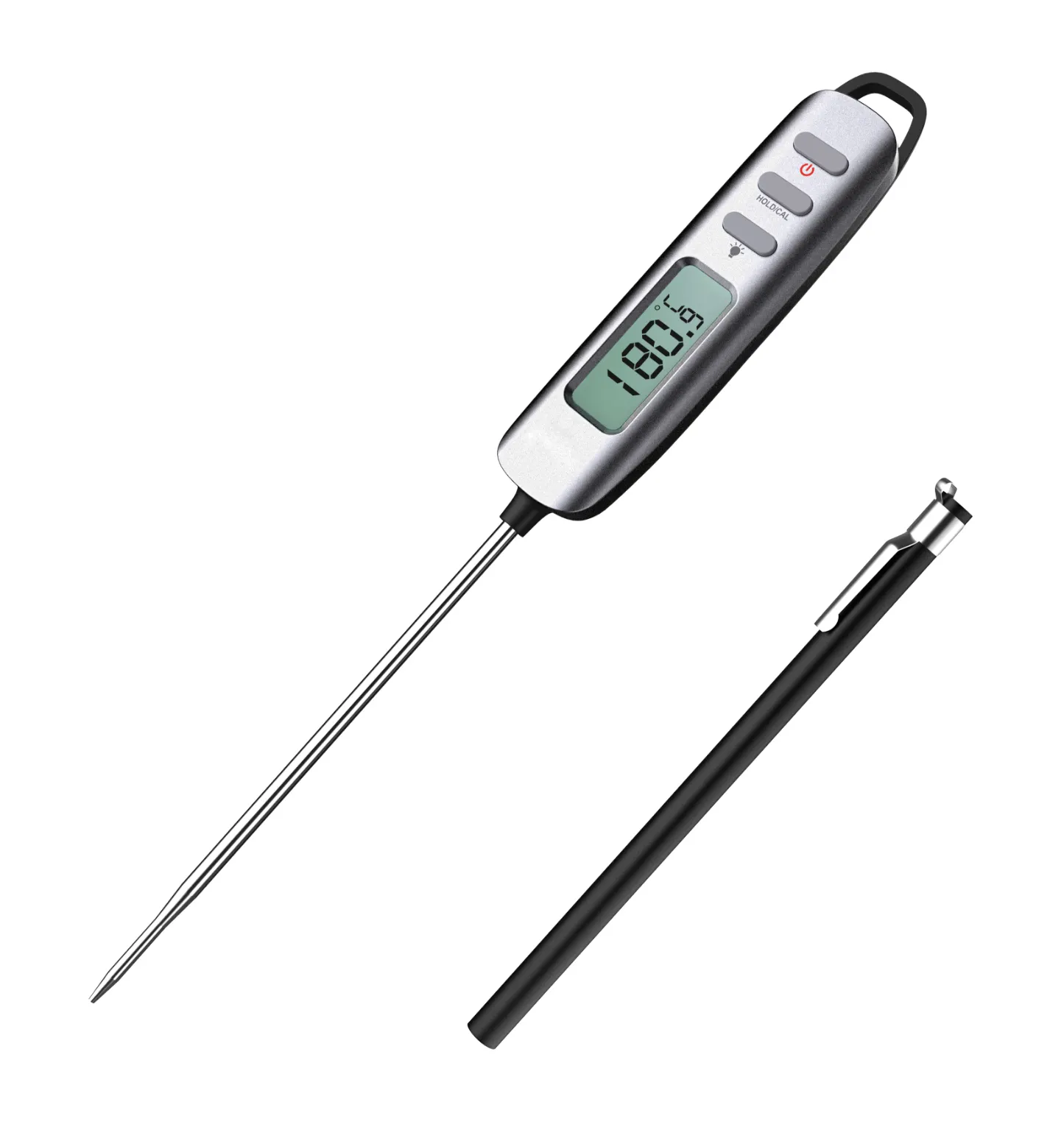 Bbq Digitaal Vlees Voor Het Koken Van Voedsel Water Melkolie Thermometer Keuken En Outdoor Tools Elektronische Sonde Thermometer