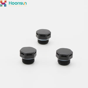 Baja tahan karat hitam tahan air IP68 M12 * 1.5 sekrup steker ventilasi tegangan rendah CE bersertifikat penggunaan industri - Product Image 3