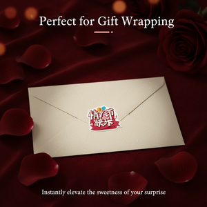 Joyeuse Saint-Valentin : Panneau portable style ballon de dessin animé, texte et motifs personnalisables, parfait pour la Saint-Valentin 520 - Product Image 2