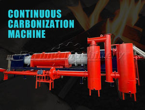 Mejor horno de carbonización de pirólisis Buen precio para hacer máquina de carbón - Product Image 5