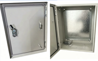 Armoire de commande en acier inoxydable 304 personnalisée avec indice de protection IP67, design multi-compartiments autoportant