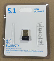 Adaptateur USB 5.0 pour ordinateur de bureau, adaptateur sans fil 4.0 sans pilote, 5.1 pour récepteur, non compatible avec tous les appareils iOS