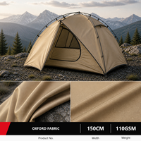 Tissu Oxford imperméable de qualité supérieure, 100 % polyester, enduit PU, pour tentes, couleurs et largeurs personnalisées, tissu d'extérieur