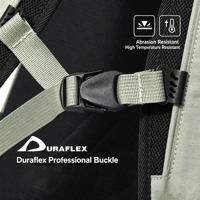 Sac à dos de randonnée multifonctionnel pour l'extérieur avec système de fixation par cordon élastique pour le trekking et le camping